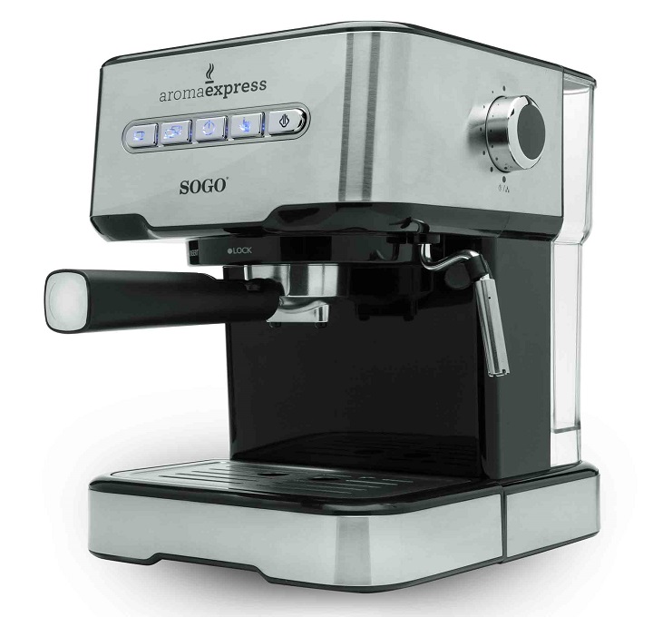 cafetera expresso sogo 2 en 1 ss-5685